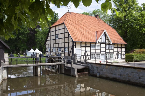 Water mill on the river Ems