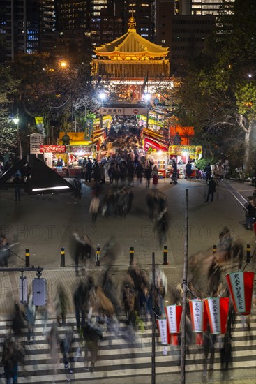 Shinobazunoike Bentendo Temple at Night