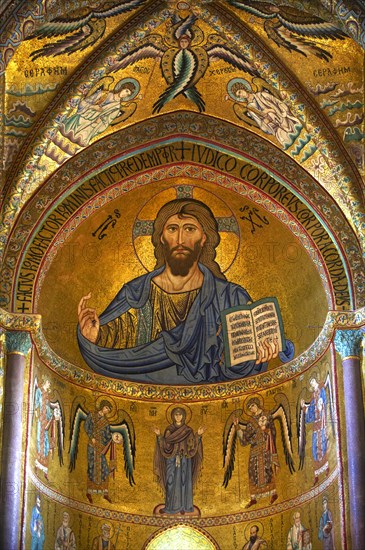 Byzantine mosaic of Christ Pantocrator