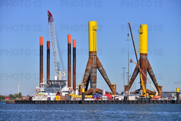 Components for offshore wind turbines