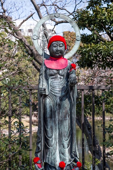 Statue of the Buddhist temple complex