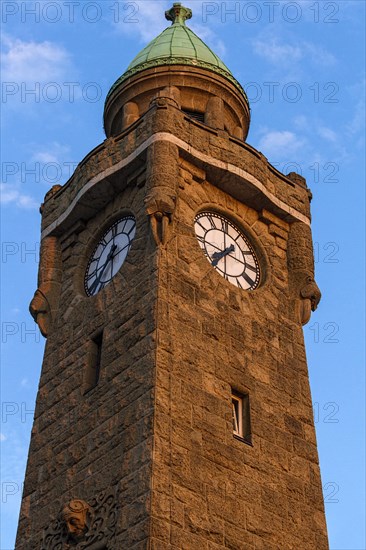 Tide Gauge Tower at St. Pauli Landing Stages