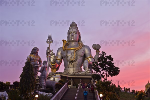 Giant statue of Lord Shiva