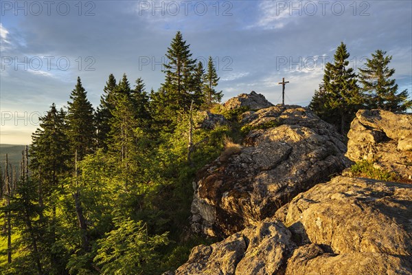 Summit with summit cross