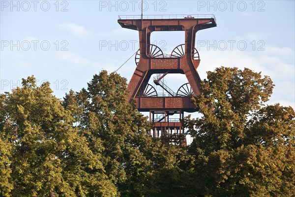 Headframe of the Zeche Pluto colliery