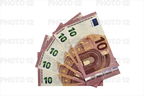 10 EURO banknotes