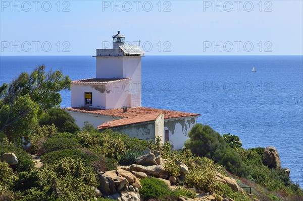 Lighthouse at Capo Ferrato