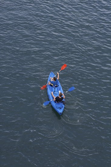 Canoeing on the Gard River