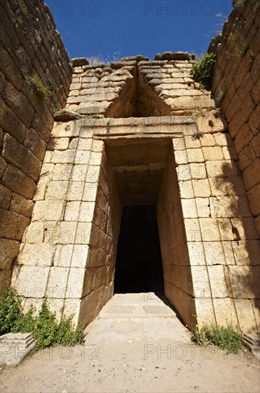 Entrance to the Treasury of Atreus