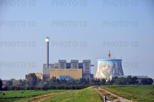 Wunderland Kalkar amusement park on the former site of the Fast Breeder nuclear reactor