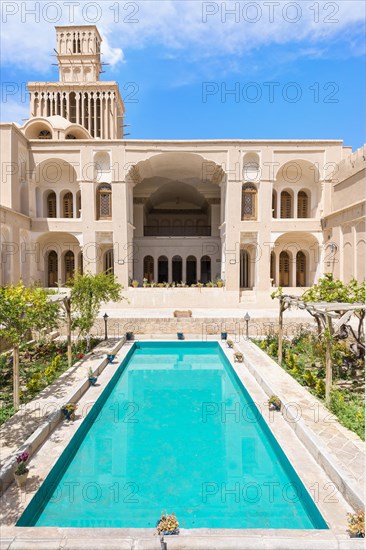 Aghazadeh Mansion and its windcatcher