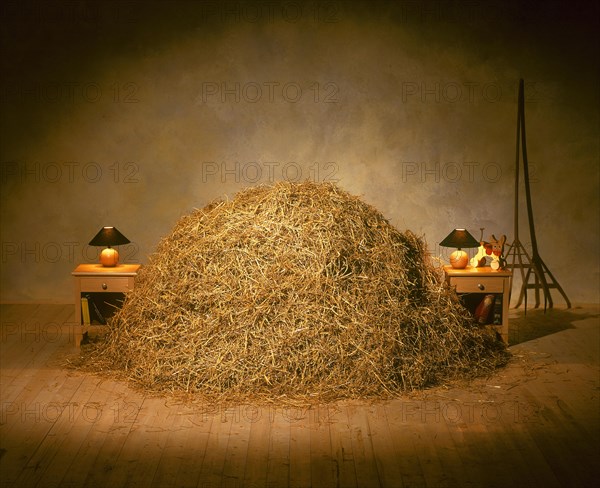 Bed of hay