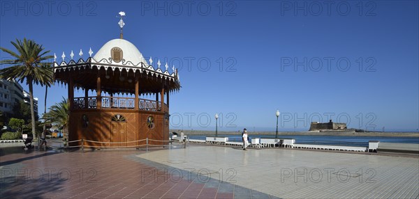 Newly redesigned waterfront of Arrecife