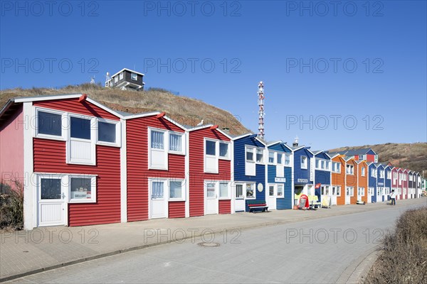 Replicas of historic lobster shacks