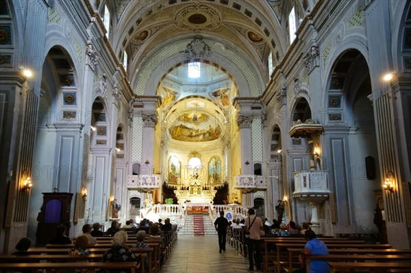 Interior of Bosa Cathedral