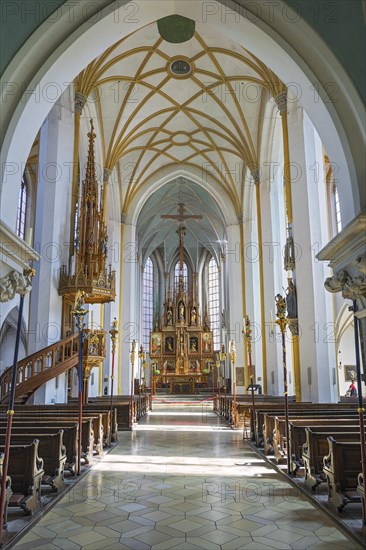 Main altar and pulpit