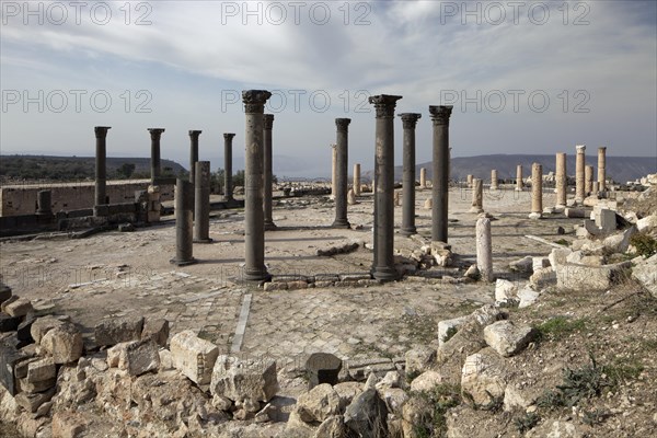 Pillars of the octagonal church