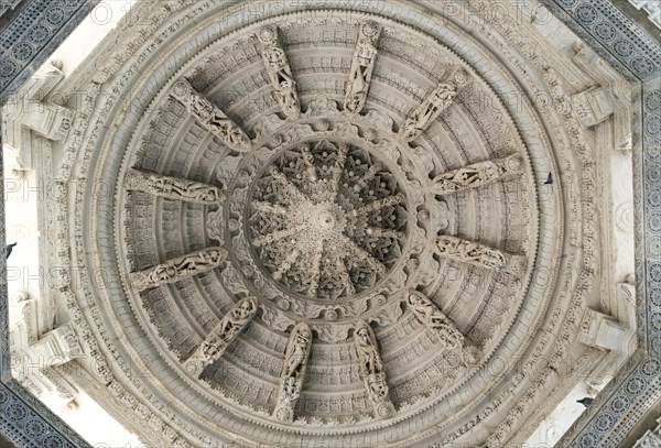 Architectural detail of domed roof