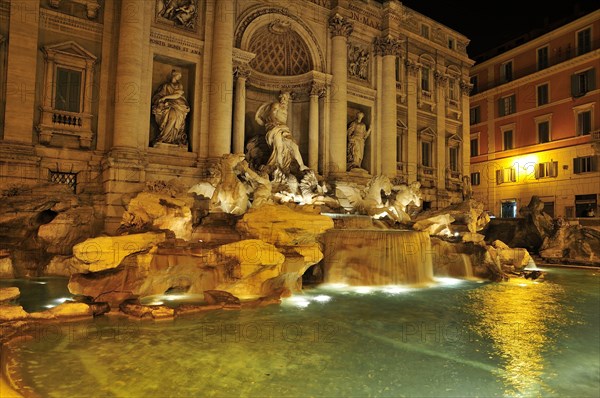 Baroque Trevi Fountain