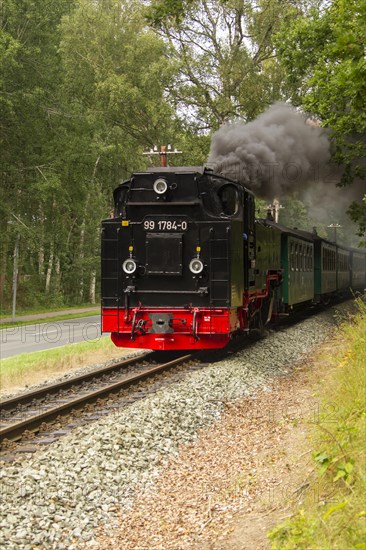 Rugensche Baderbahn or Rasender Roland narrow gauge railway