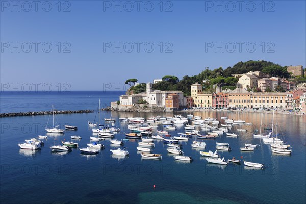 Harbour in Baia del Silenzio bay