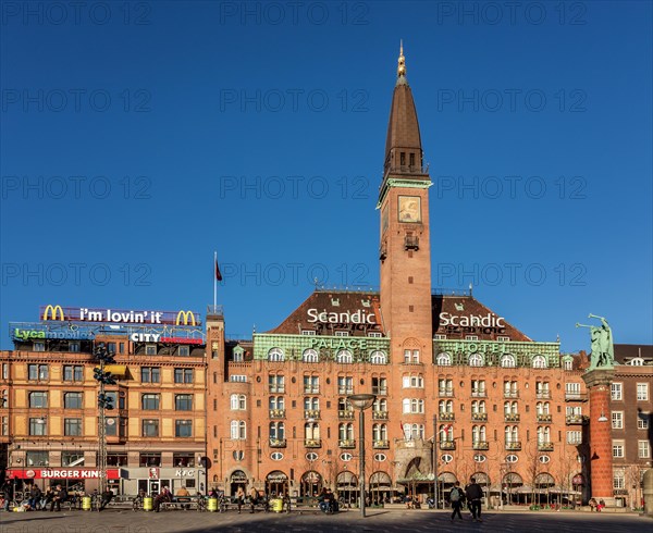 Palace Hotel on the Town Hall square