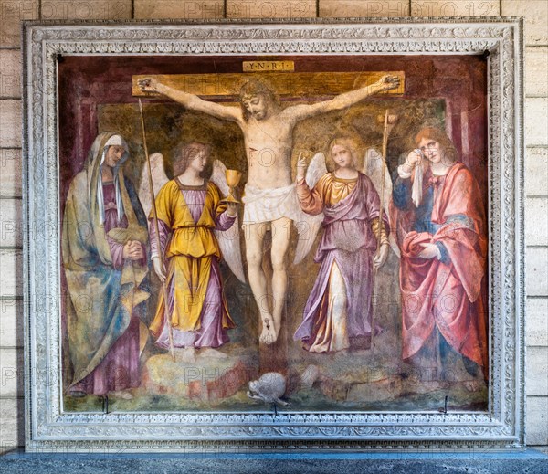 Crucifixion of Christ with Mary