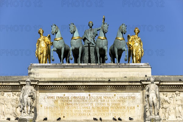 Quadriga on the Arc de Triomphe du Carrousel
