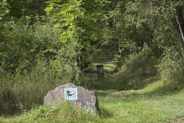 Route of the Buchenwaldbahn tracks