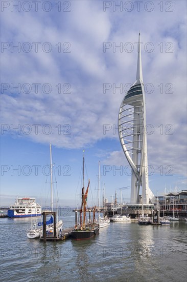 Portsmouth Harbour and the Spinnaker Tower