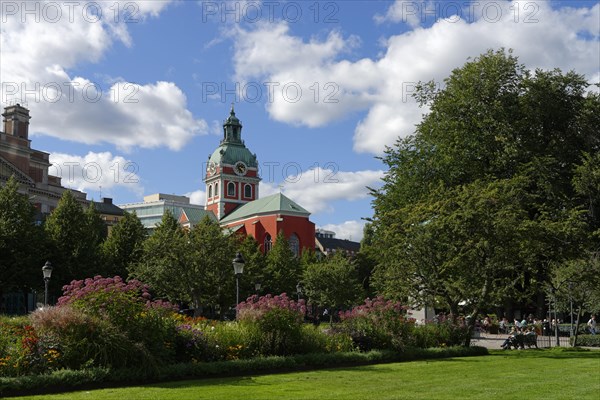 St. Jacoby kyrka on Karl XII trog