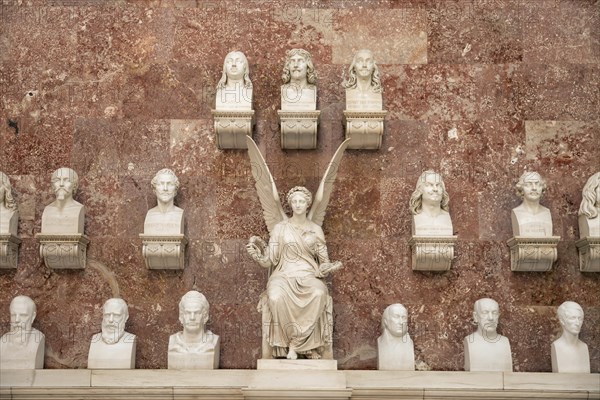 Marble busts in the Walhalla memorial