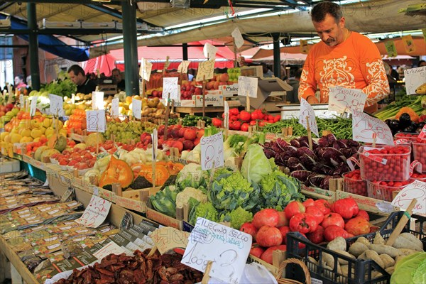 Fresh fruits and vegetables