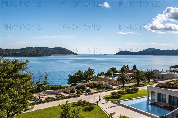 View of the sea from the Radisson Blue Hotel