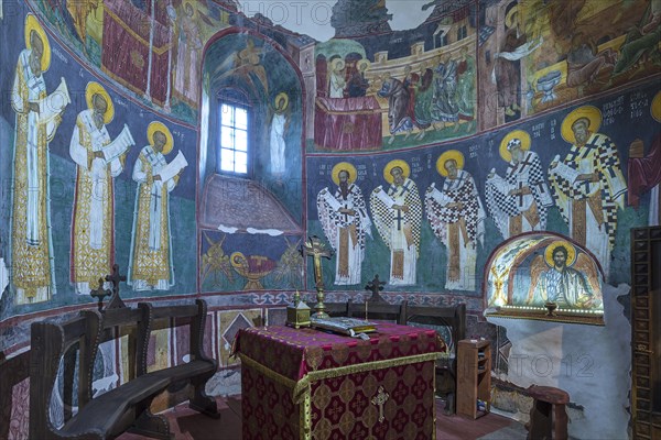 Prayer room in the Church of the Exaltation of the Cross