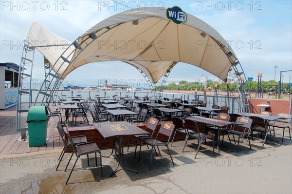 Bar on the waterfront