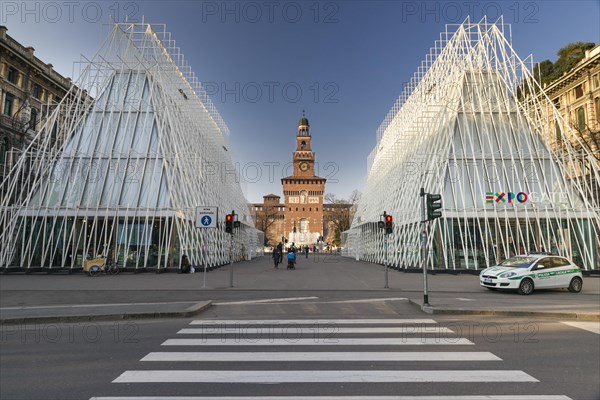 EXPO gate of the Universal Exposition in Milan 2015