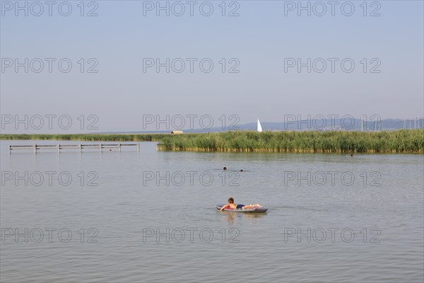 Bathing bay on Lake Neusiedl in Breitenbrunn