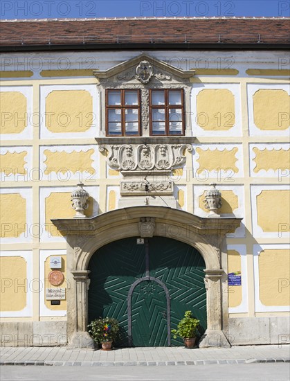 Old wooden gate