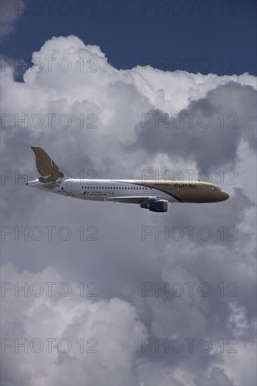 A9C-AM Gulf Air Airbus A320-214 in flight