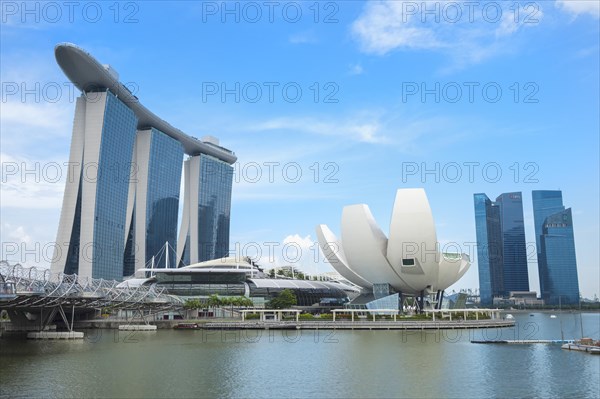 Marina Bay Sands Hotel and ArtScience Museum