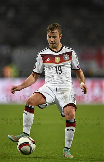 Mario Gotze on the ball