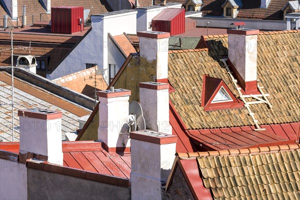 View on the roofs of the old town