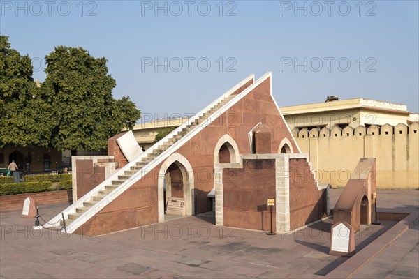 Laghu Samrat Yantra Instrument at Jantar Mantar Observatory