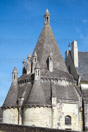 Byzantine style kitchen building of Fontevraud Abbey