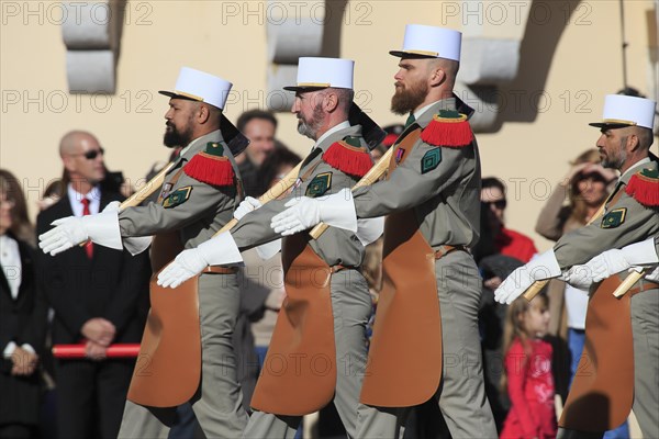 Parade in front of the Prince's Palace