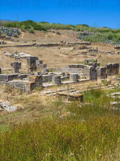 Ruins of the bathhouse of the Temple of Hera