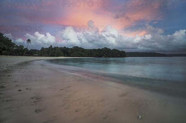 Champagne Beach at sunrise