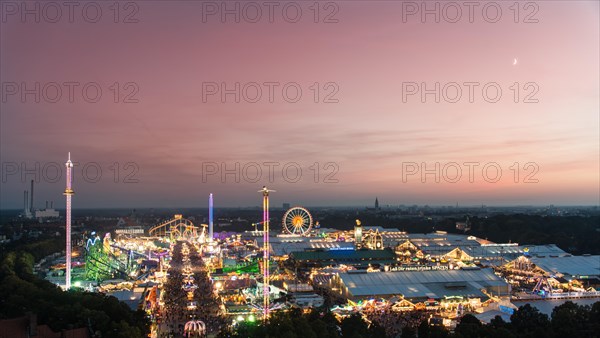 Overlooking the Oktoberfest