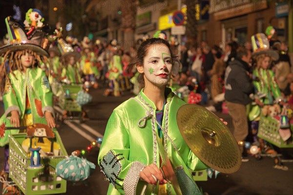 Imaginative costumes at the carnival